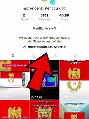 A post by @president.listenbourg on TikTok caption: Le Listenbourg a un discorde ? #listenbourg #twitter #peuple #nation 