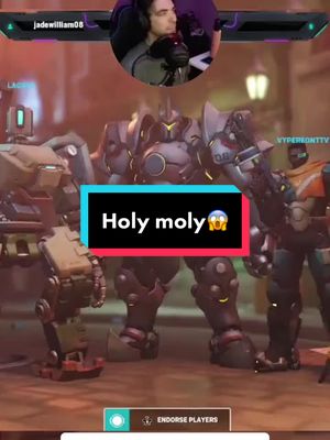 A post by @hbsnipe on TikTok caption: Went a little crazy at the end of this game! #fyp #foryou #twitch #twitchstreamer #overwatch #overwatch2