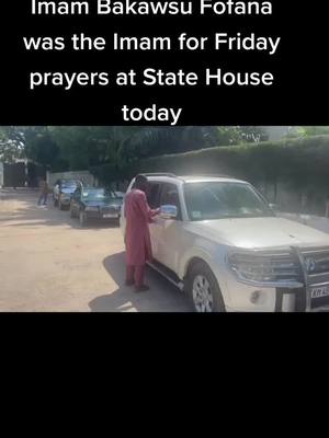 A post by @jamanotv on TikTok caption: Imam Bakawsu Fofana invited to State House to lead Juma prayers