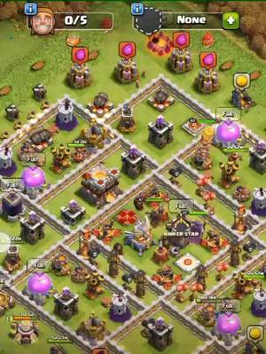 A post by @povzoombei on TikTok caption: #Clash of clans