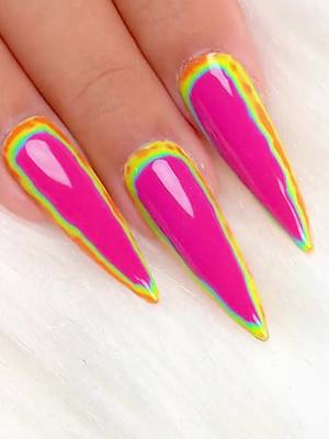 A post by @nailrose36 on TikTok caption: #nails #nailart #diynails #manicure