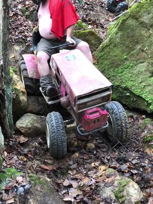 A post by @bedestructive on TikTok caption: @runyourmowernotyourmouth gettin us all bricked. #sears #offroad #5thnovember #hero #beautiful #skin #rockcrawler #mowemdownohv #ohiooffroadmowers 