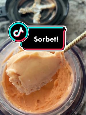 A post by @the.bombshell.ambition on TikTok caption: Sorbet in Ninja Creami #ninjacreami #sorbet #smoothiebowl