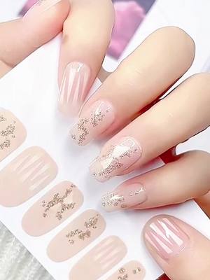 A post by @nailrose36 on TikTok caption: Easy to use‼️link in my bio website🥰#nails #nailart #naildesign #nailsticker 