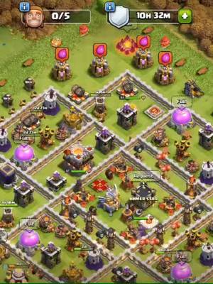 A post by @povzoombei on TikTok caption: 6 acc 3Star all#Clans