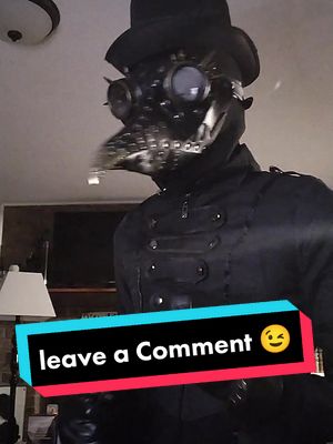 A post by @dr.deandraghoul on TikTok caption: #plaguedoctor #cosplay #degenerates #silly