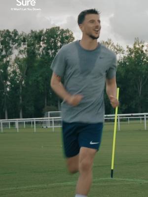 A post by @masonmount on TikTok caption: @suresportuk are challenging you to #Finishthemove 👊🏼 Duet this video to be in with a chance of winning a pair of my signed boots & a year’s supply of Sure Nonstop protection. Be as creative as possible!   #chelseafc #football #duet 