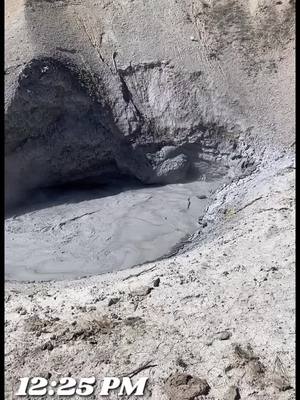 A post by @jacoreyfisher3 on TikTok caption: #yellowstonenationalpark #mudpit #nature 