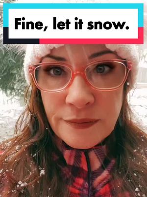 A post by @flair_pens_and_sass on TikTok caption: I went from shorts to parka in less than 24 hours. 🤣 #midwestlife  #snowfall