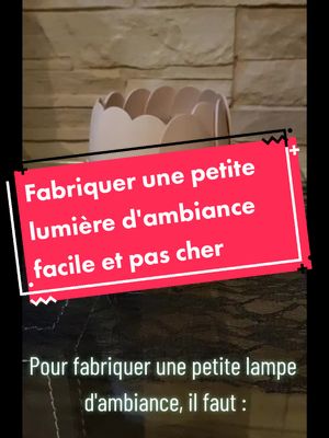 A post by @fidjili on TikTok caption: 🕯 Petite lumière d'ambiance 🕯