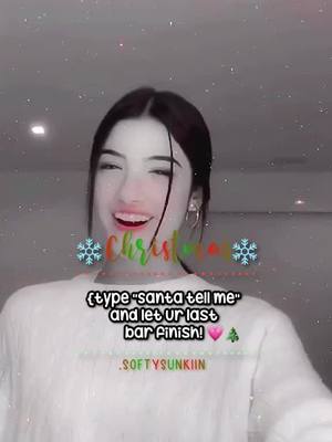 A post by @.softysunkiin on TikTok caption: gn<3 || #softysunkiin #4personalities #xyzbca #foryou #fypシ #winter #christmas2022 #cold #santaclaus  🎄❄🎅