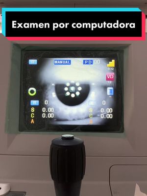 A post by @opticas1111 on TikTok caption: ¿Ustedes si lo hacen bien?👀😂 #opticas1111 #lentes #optica #miopia #miopiayastigmatismo #parati #autorefractometro #computadora #examenvisual 