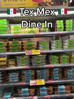 A post by @cardiffavenue on TikTok caption: £15 Tex Mex dine in 🇲🇽🍽  #texmex #mexicanfood #dinein #serves4 #food #foodplan #marksandspencer #marksandspencerfood #mandslocal #mands #mandsfood #deal #mealprep #foodidea #budget #dinner #fyp #fypシ #foryou #foryoupage #trending #cardiff #Wales #foodtiktok #retail #shopuk 