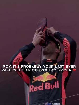 A post by @f1_exemplary on TikTok caption: Possibly the last dance ☹️ #danielricciardo #thelastdance #f1 #mclaren #dr3 #redbullracing #renaultf1 #torrorosso #hrt #formula1 #f1_exemplary #like #xyzbca