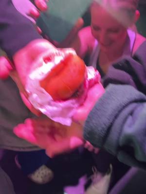 A post by @annabelle_terry on TikTok caption: Behold the burger 🍔 @ashleyhstrange @Rylee @emoryholland @Skye Marie:) @chloesmith02 @Jenna 