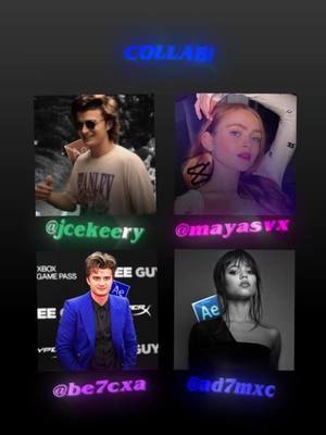 A post by @mayasvx on TikTok caption: COLLAB WITH FAVS OMG WE SLAYED | #mayasxv #collab #strangerthings #robinbuckley #steveharrington #eddiemunson #nancywheeler #mayahawke #fyp #blowthisup #viral 