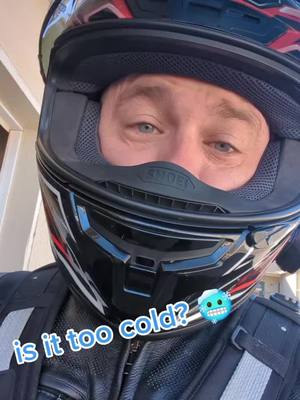 A post by @twodogs_moto on TikTok caption: I survived!! but now I have found out that I need heated gloves. that was the weak point of my gear. #AEHolidayCard #riders #AmazonSavingSpree #biketok #PetSmartMadeMeBuyIt #bikelife #2wheels #kcmotofam #motorcycle #fyp #foryou #foryoupage #yamaha #r1 #kc #shoei #dainese #warmr