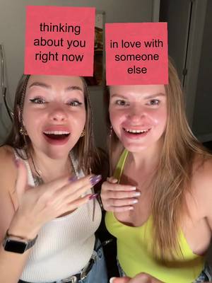 A post by @mariia_alana on TikTok caption: We deadass thought its gonna say bestie 🥹 #thepersonyoulove #trending #fyp 