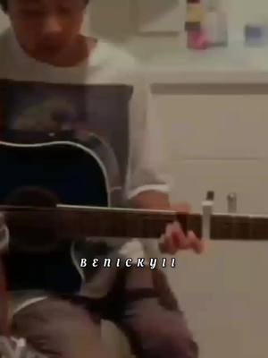 A post by @rinamacall on TikTok caption: cute #lyrics #cover #singing #edsheeran #benickyii✨ #foryou #tiktokuni background vd crd