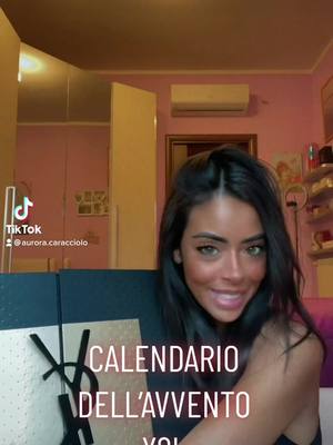 A post by @aurora.caracciolo on TikTok caption: #calendario #dellavvento #YSL #apriamoloinsieme #neiperte ❤️🎅🏽