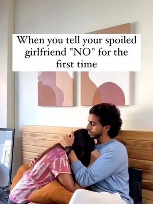 A post by @nilamparmar on TikTok caption: spoiled gf problem #couplegoals 