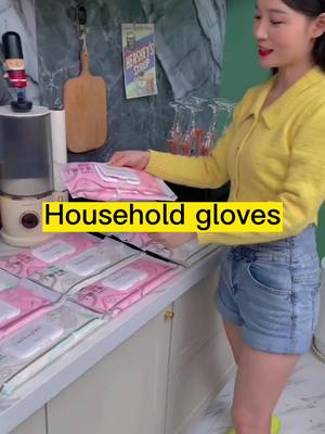 A post by @lifehacksgoodthing on TikTok caption: Household gloves #goodthing #goodthings #foryou