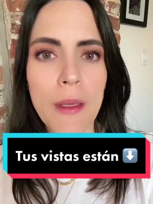 A post by @cecimonetiza on TikTok caption: Las vistas de tus vídeos han bajado, te doy 3 posibles razones para que aumenten tus vistas y crezcas tu TikTok #cecimonetiza #vistasentiktok #crecerentiktok 