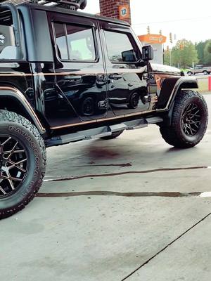 A post by @pawpaws_speedshop on TikTok caption: A Jeep I actually dig! #pawpawsspeedshop #HuluChippendalesDance #bandit #smokeyandthebandit #jerryreed 