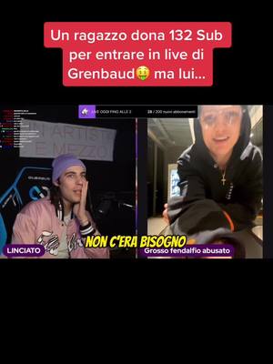 A post by @drama.twitch on TikTok caption: Spendereste tutti quei soldi?👀 #perte #viral #twitch #grenbaud #fyp #foryou