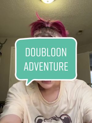 A post by @sleepyseal.cos on TikTok caption: My adventures with doubloons so far #doubloons #doublooncat #doubloontok #doubloonsquad #doubloontiktok #greenscreen 