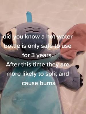 A post by @kerryeagling on TikTok caption: I heard this information in itv's this morning after a child was scalded. share my tiktok to spread awareness. #hotwaterbottle #safety #staysafe #winter #keepwarm #foryou #fyp #foryoupage #share #makeitvirаl #stitch #liloandstitch  #thismorningitv