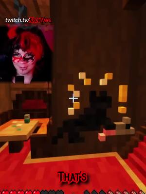 A post by @krowfangtv on TikTok caption: DO I DO IT???? #mcyt #Minecraft #fyp #twitch 