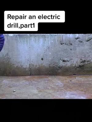 A post by @onlyhandicraft on TikTok caption: Repair an electric drill,part1#funny #foryou #handicraft #repair 