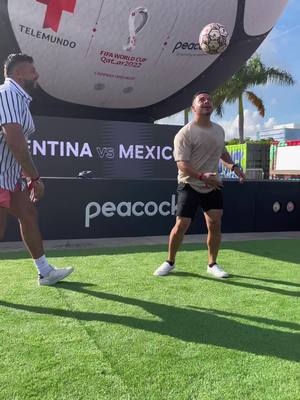 A post by @lilgabefreestyles on TikTok caption: #CopaMundial en Wynwood Market place Miami is a MUST! Thanks @Peacock TV for having me!   #peacock #peacocktv #foryou #pravc #parati #mundial #miami #vibes #tekkers #shows #vip #experience 