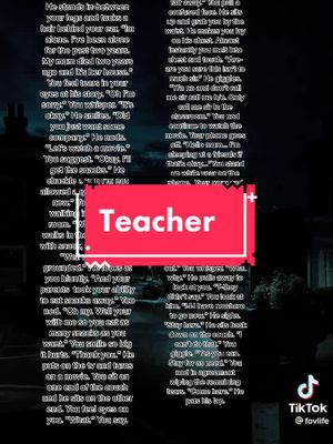 A post by @_imagine__stories on TikTok caption: Part four of teacher #fyp #teacher #imagine 