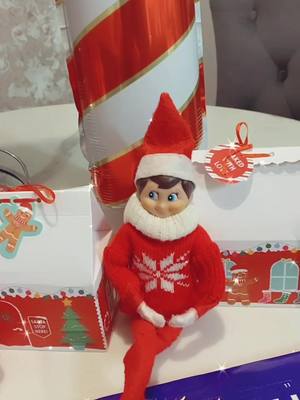 A post by @elfontheshelfideas22 on TikTok caption: #elfontheshelf #elf #elfontheshelfideas #elfontheshelfchallenge #elfontheshelfday1 #christmastiktok #SpotifyWrapped #fyp #trending #christmasbaking #breakfast #elfontheshelfadventures #elfontheshelf2022 #elfontheshelfisreal