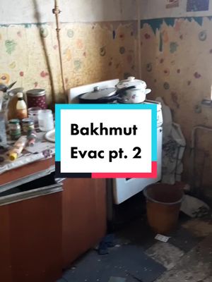 A post by @andymilburn8 on TikTok caption: Broken windows, temperature below freezing in her apartment 😭 #ukraine #apartmenttour #warinukraine2022 #evacuation #elderlylove 