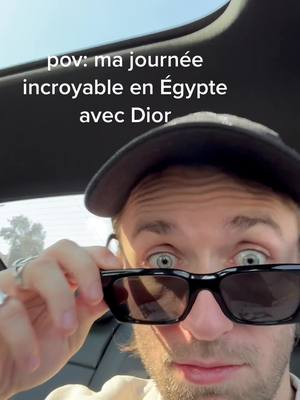 A post by @squeezie on TikTok caption: jamais vécu un truc pareil #dior #pyramides