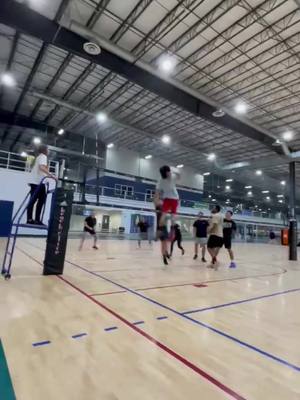 A post by @justokayjj on TikTok caption: thought this would be perfect for this sound 💥 set by my bro @ssjbdon #volleyball #banger #outsidehitter #10footer 