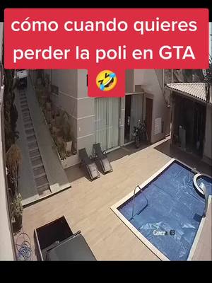 A post by @doncarlosmontes on TikTok caption: 🤣#gta #humor #gta5 #carsoftiktok #poli #perder #tiktokauto #fyp #parati #foryoupage #fun 