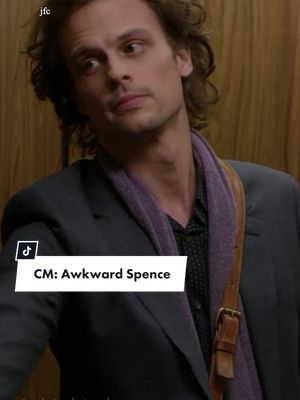 A post by @gubesbewbs on TikTok caption: This scene has me laughing every time, it’s something I would do. 🙈🙈 Drop your fave Spencer scene in comments. 😍 #matthewgraygubler #mggedit #spencerreid #criminalminds #cmedit #spencerreidedit 