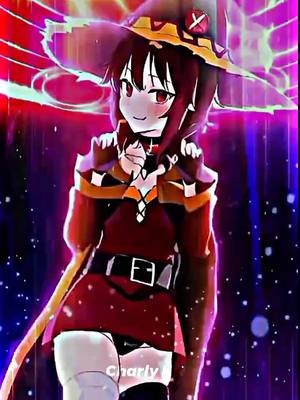 A post by @charly_kn on TikTok caption: 🔥Tuku Taka🔥 #fyp #fypシ #tukutukutakatukututata #mundial #viral #anime #animeedit #megumin #konosuba #baile #capcut #alightmotion