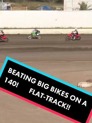 A post by @bland143 on TikTok caption: Held that thing 5th tapped the whole time smoked em in the corners🤣🤣🤣🤣🤣👌🏻#flatrack #klx140 #motocross #dirtbike #fun #fyp #fypシ #foryoupage #clips #mid #hashtag #viral #GenshinImpact33 