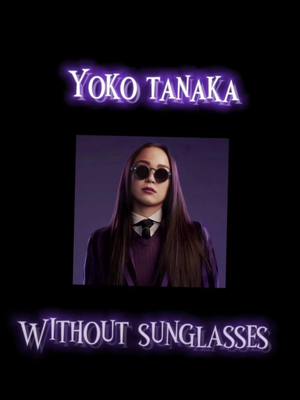 A post by @wednesdayzsx on TikTok caption: Im inlove with her😍 btw i had to put my watermark up in the corner or else you couldn’t see it #wednesday #yokotanaka #yoko #yokoedit #yokotanakaedit #fyp