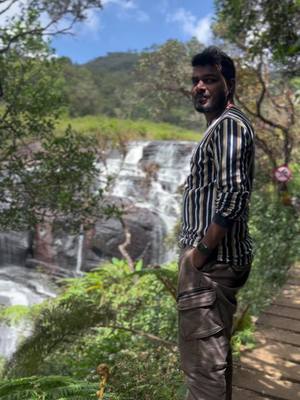 A post by @zaheem95 on TikTok caption: #bakerfalls #waterfall #srilanka #forest #snow #winter @zaheem0127 