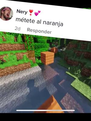 A post by @irlanda_gl1 on TikTok caption: Preguntas tik Tok minecraft , si muero paro directo #Minecraft 