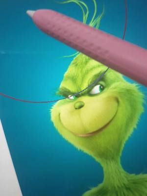 A post by @black.soul.art on TikTok caption: Let's go steal Christmas 👀🎄 #thegrinch #grinch #GenshinImpact33 #fanart #art #drawing #animeedit #procreate #christmas #painting #arttok #merrychristmas 