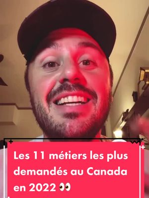 A post by @canada.explorers on TikTok caption: Les 11 métiers les plus recherchés au Canada en 2022 👀 • #Canada #immigration #vivreaucanada #pvt #pvtcanada #emploi #travail #expat #expatcanada #CV #opportunite #pvt2023 #quebec 