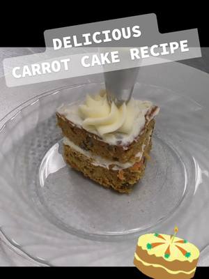 A post by @staceycakesca on TikTok caption: This is the best Carrot Cake EVER!! #carrotcake #worldsbestcarrotcake #carrotcakerecipe #Recipe #ronbenisrael #thebigbake #foodnetworkcanada #foodnetwork 