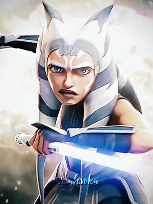 A post by @mrsahsoka on TikTok caption: the world is RED! #ahsoka #ahsokatano #starwars #phonk #theclonewars #fyp #fy #edit #starwarsfyp